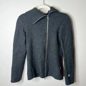 Kuhl Prague Merino Wool Dark Gray Jacket